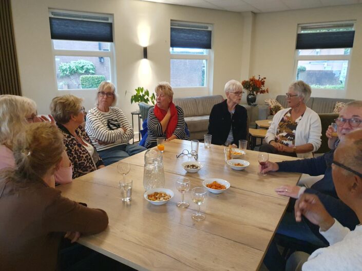 Gezellig even bijpraten…