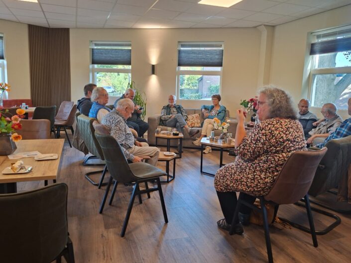 Gezellige start met koffie en wat lekkers