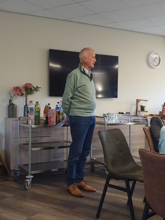 Voorzitter Wout Lourens